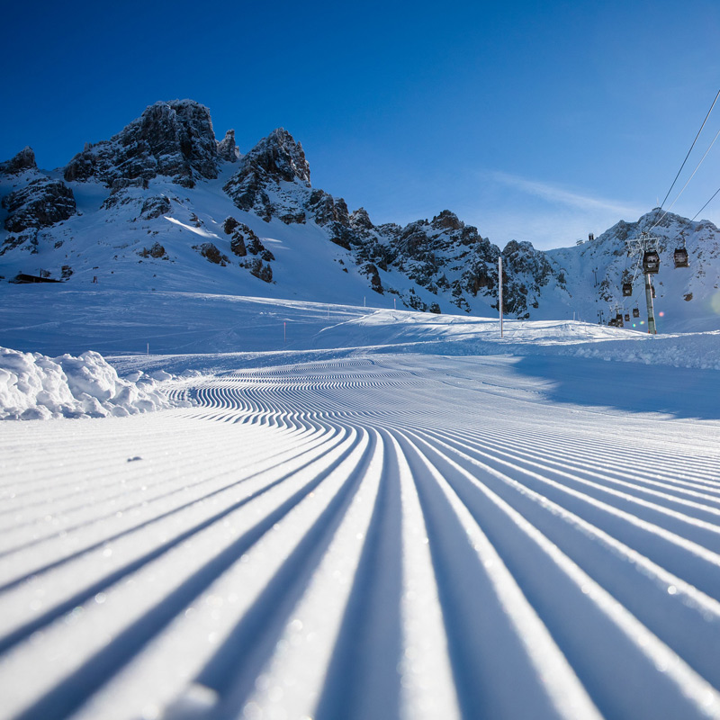 Find the best pistes in Meribel