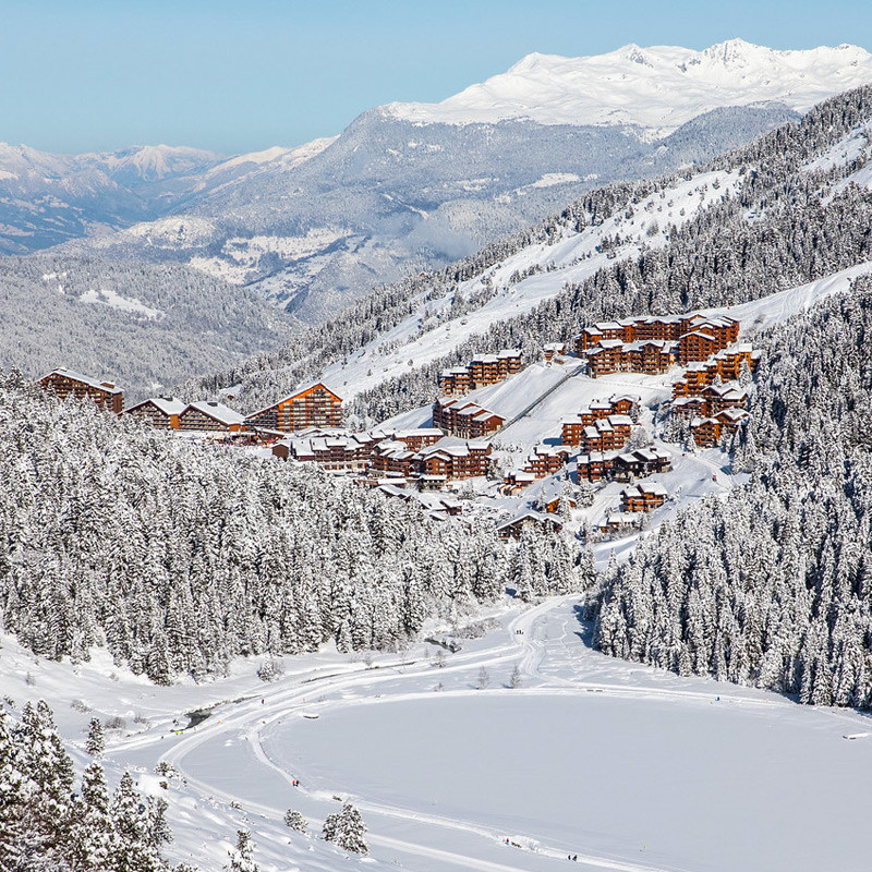 Snow in Meribel