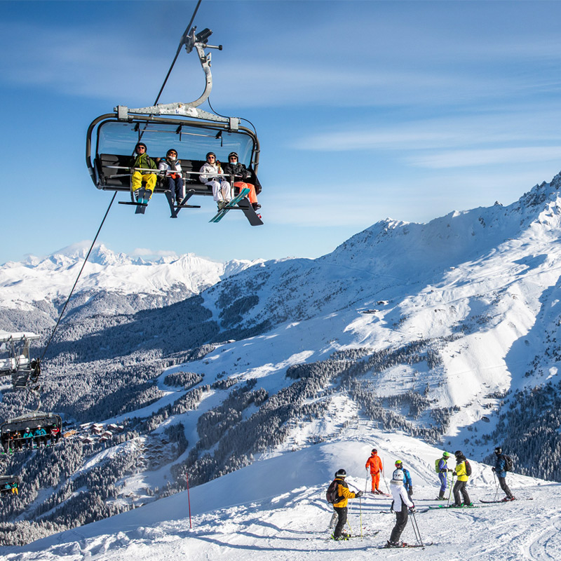 Meribel ski lift pass