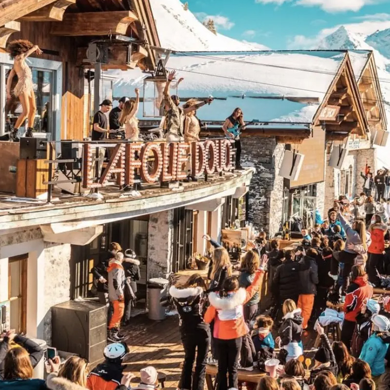 Après-ski in Meribel